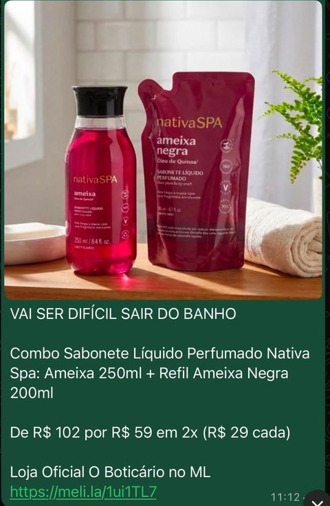 Combo Nativa SPA