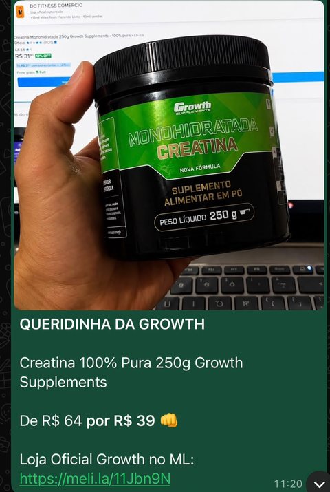 Creatina Growth Supplements