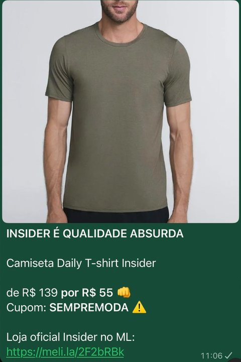 Camiseta Insider